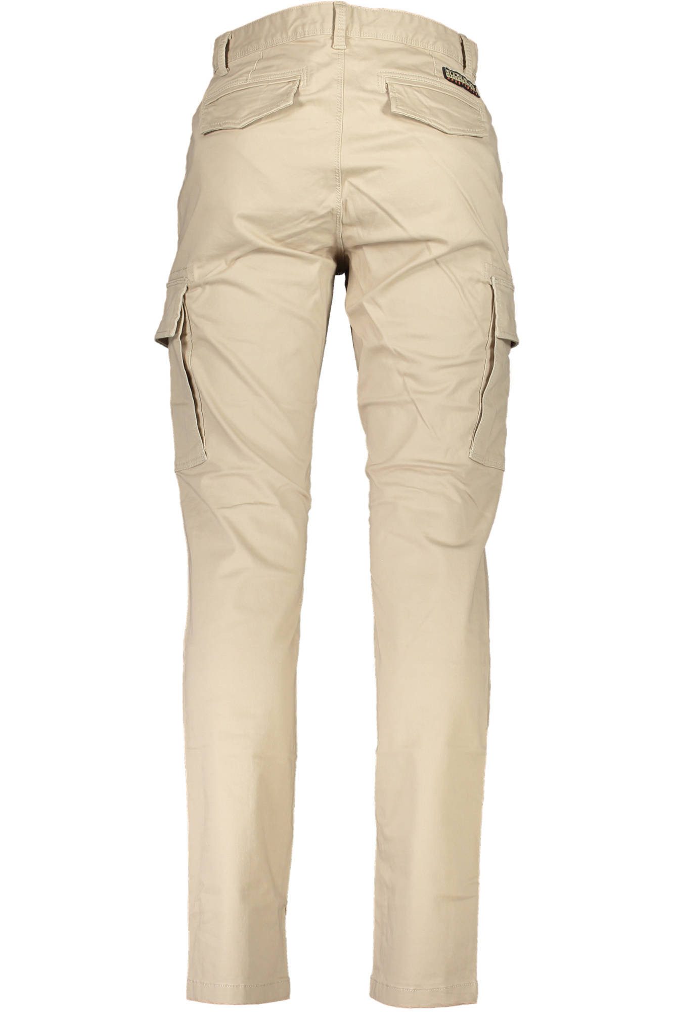 Napapijri 5-Pocket-Hose Beige Herrenhose mit 4 Taschen und Knopfverschluss für stilvolle Outf