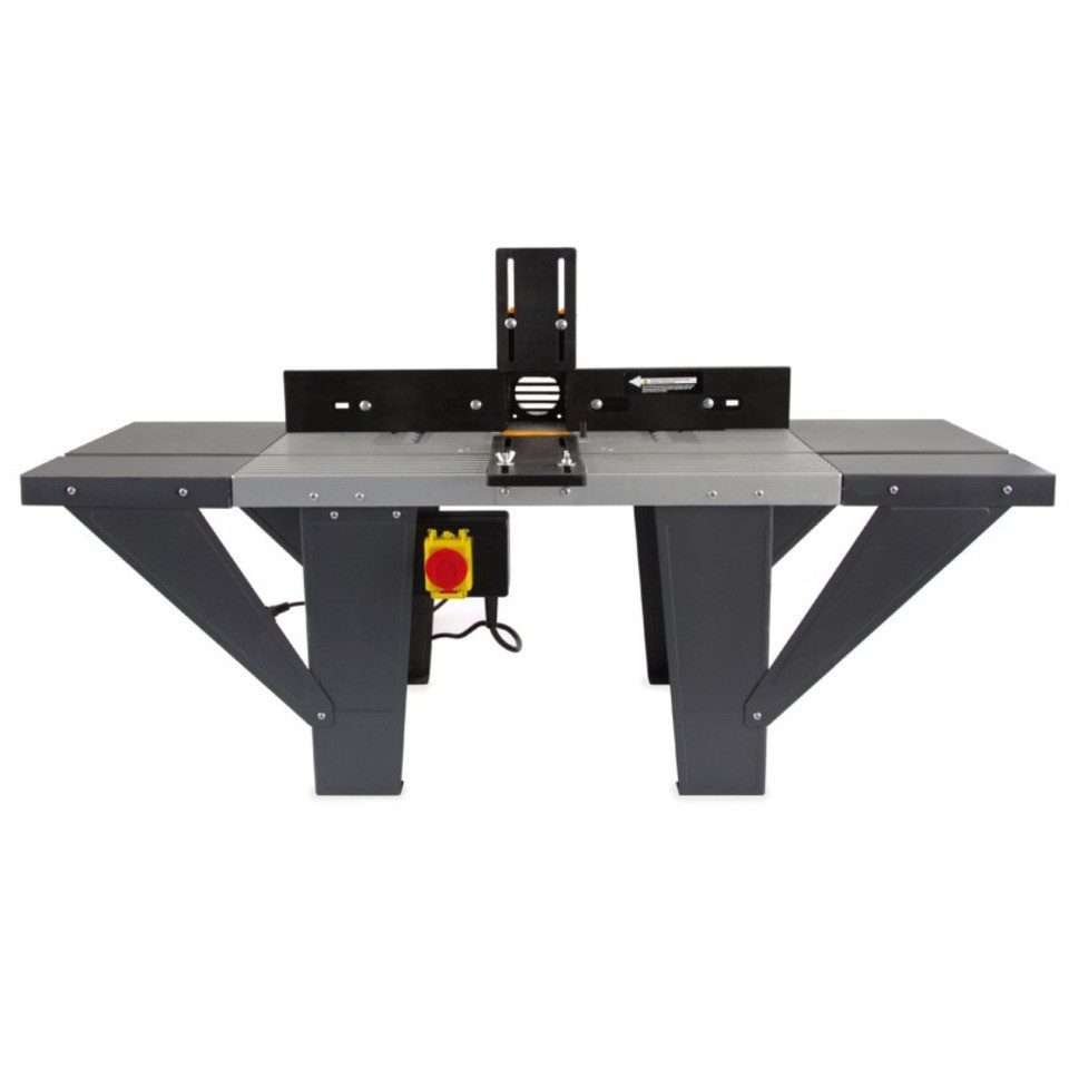 EBERTH Oberfrästisch 100cm, Fräskorbdurchmesser max. 155 mm, Arbeitshöhe 280 mm