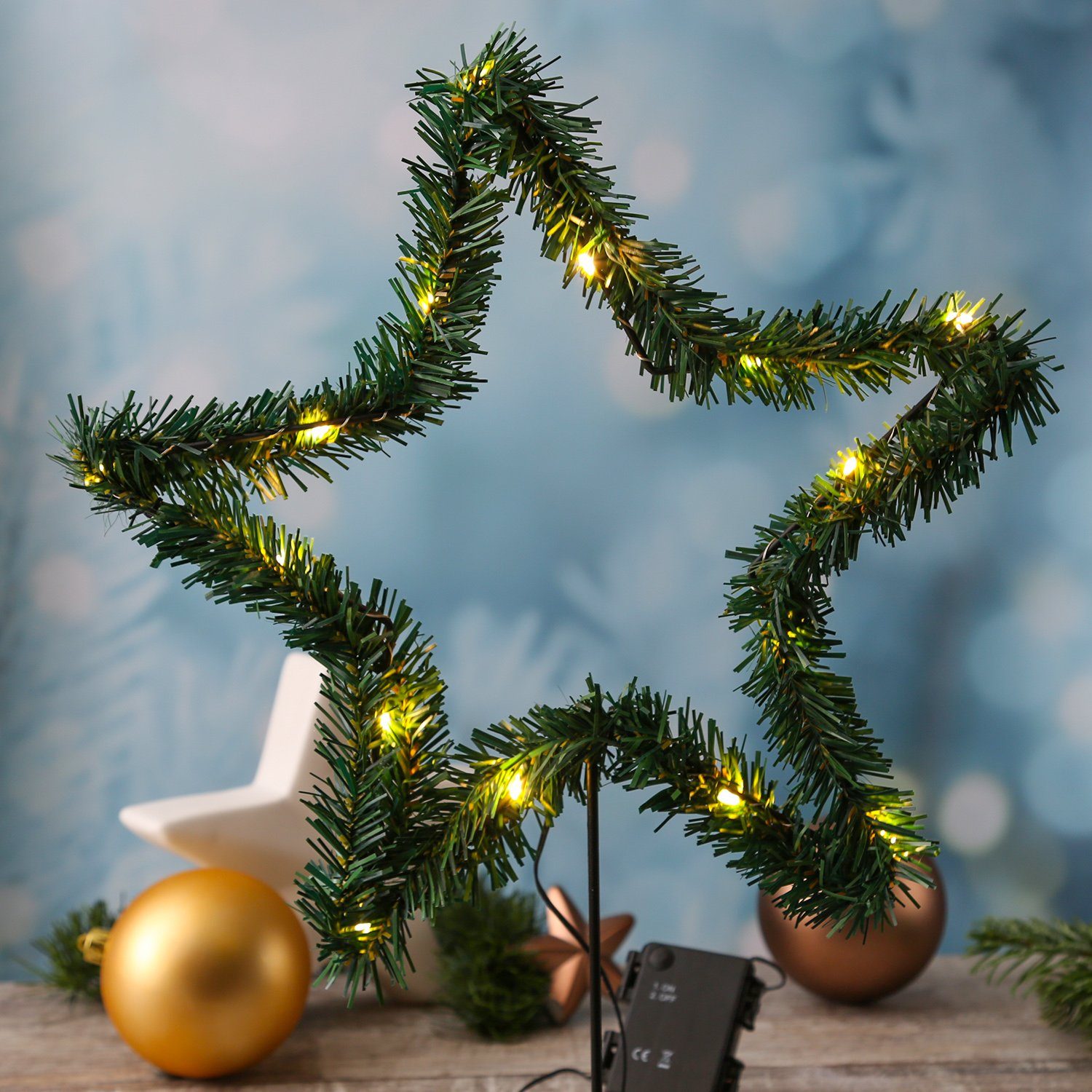 MARELIDA LED-Stern für außen LED Gartenstecker günstig online kaufen