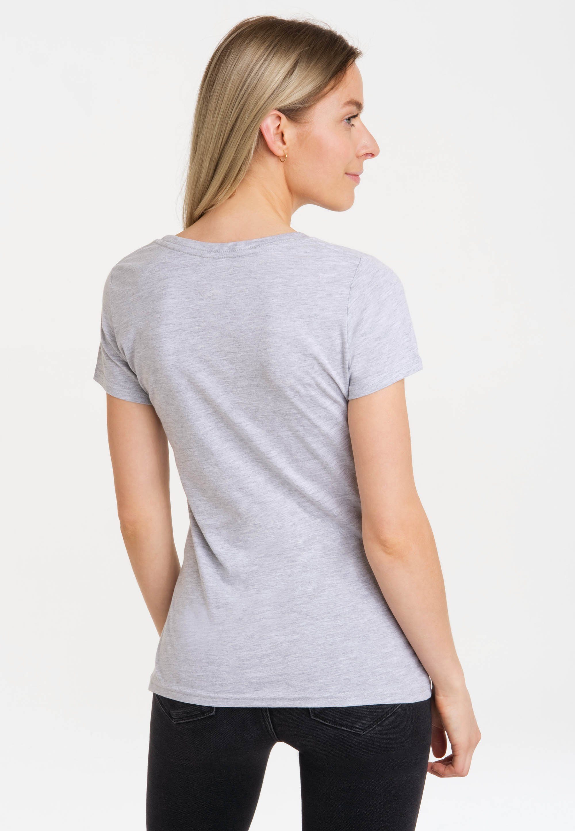 LOGOSHIRT T-Shirt NASA mit lizenziertem Print