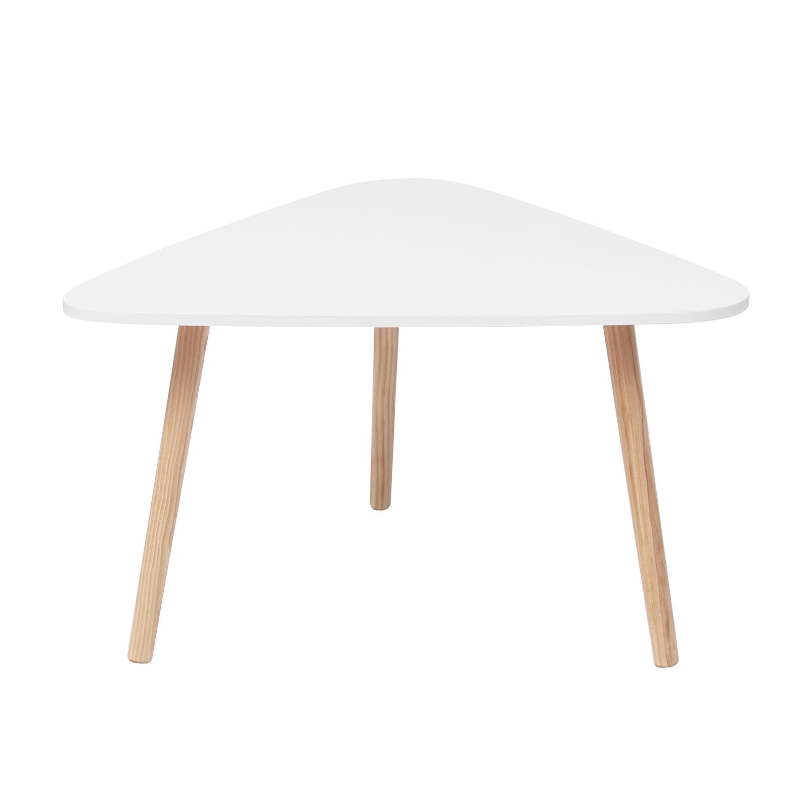 Happy Home Couchtisch Einfach Mini Sofa Beistelltisch Set Couchtisch aus Holz weiß