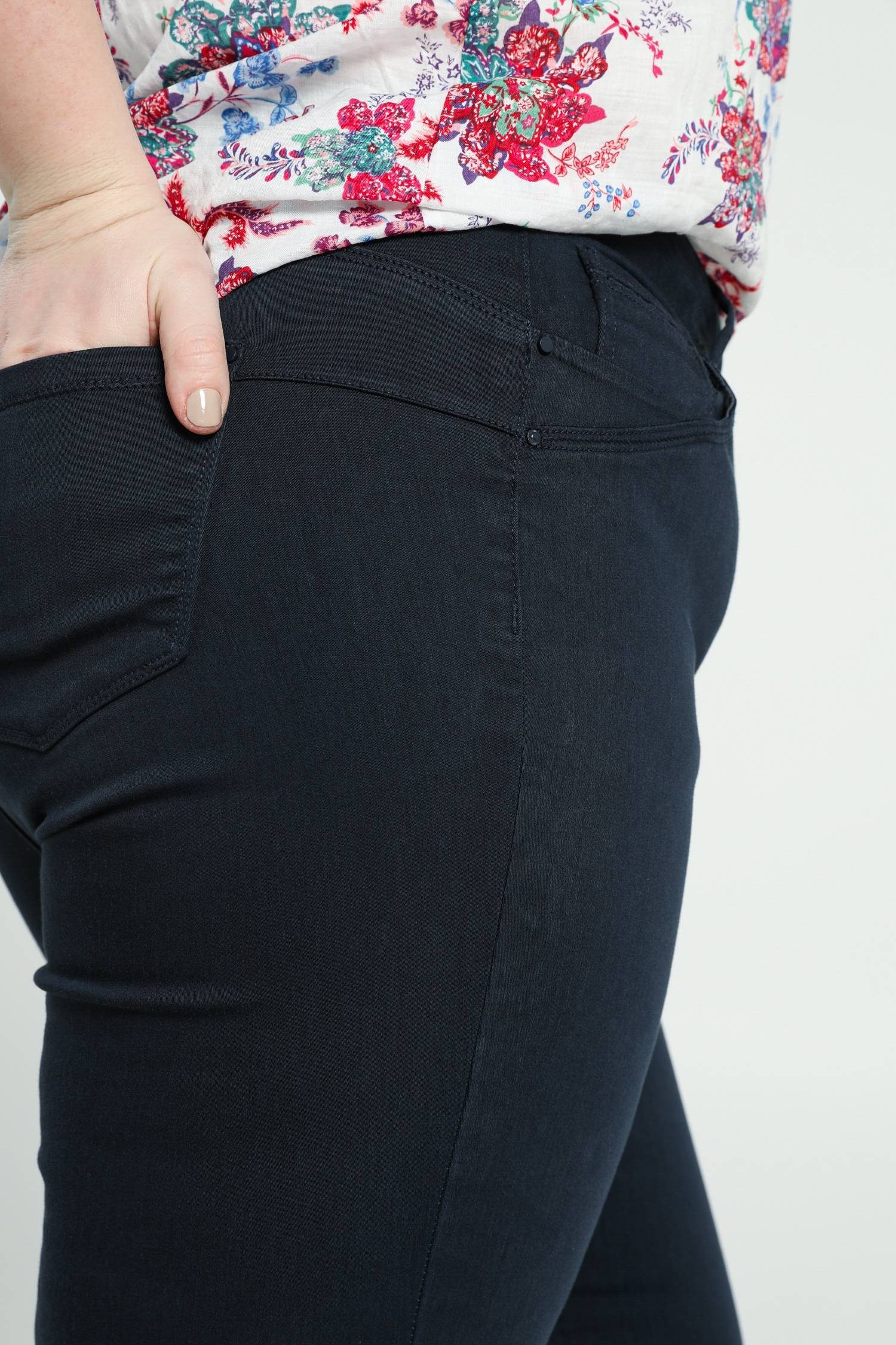5-Pocket-Jeans Louise Marine Paprika