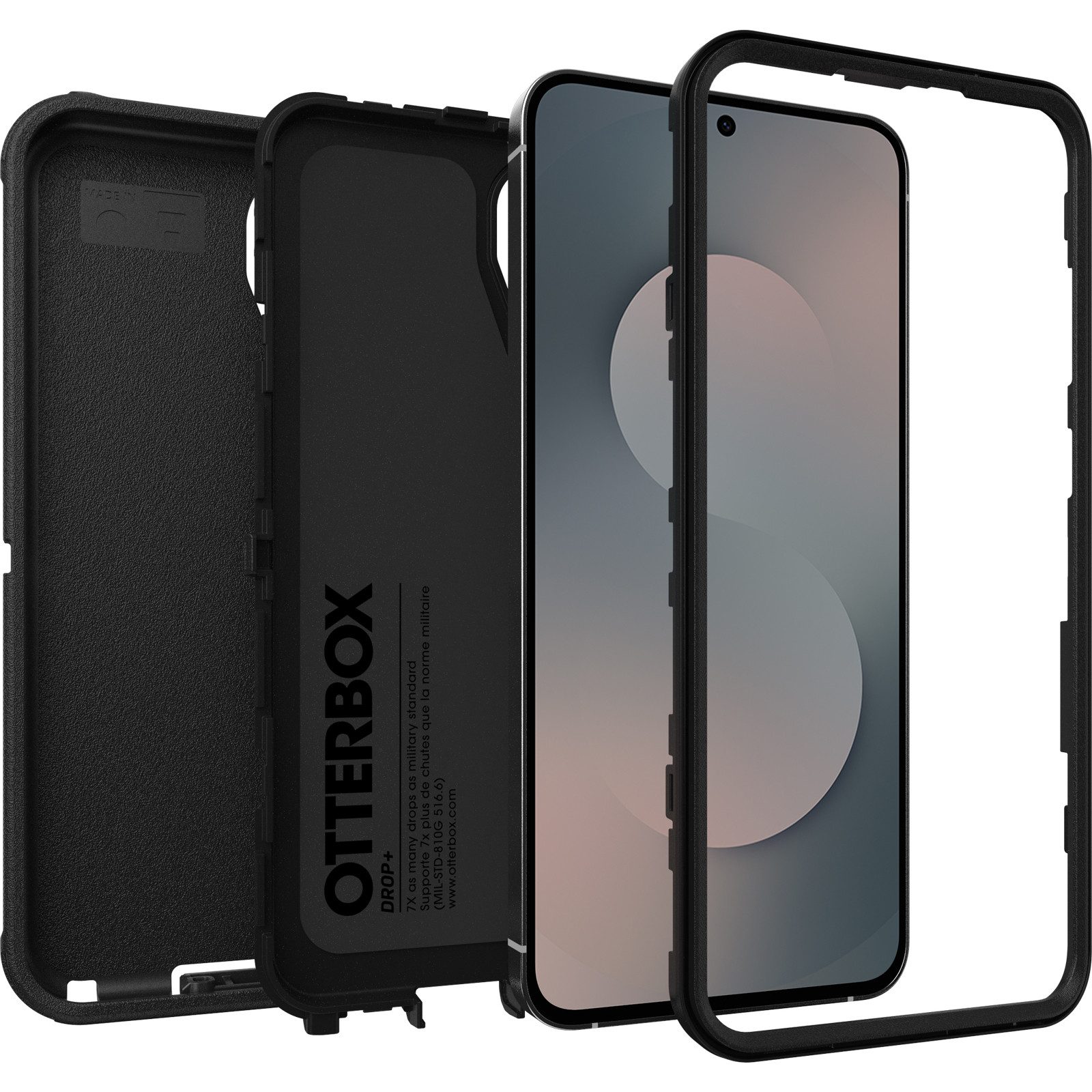 Otterbox Handyhülle Defender Series Pro Case für Samsung Galaxy S25 FE, Backcover, Schutzhülle, Handyschutzhülle, Case, Schutzcase, stoßfest – Bild 4 von 5