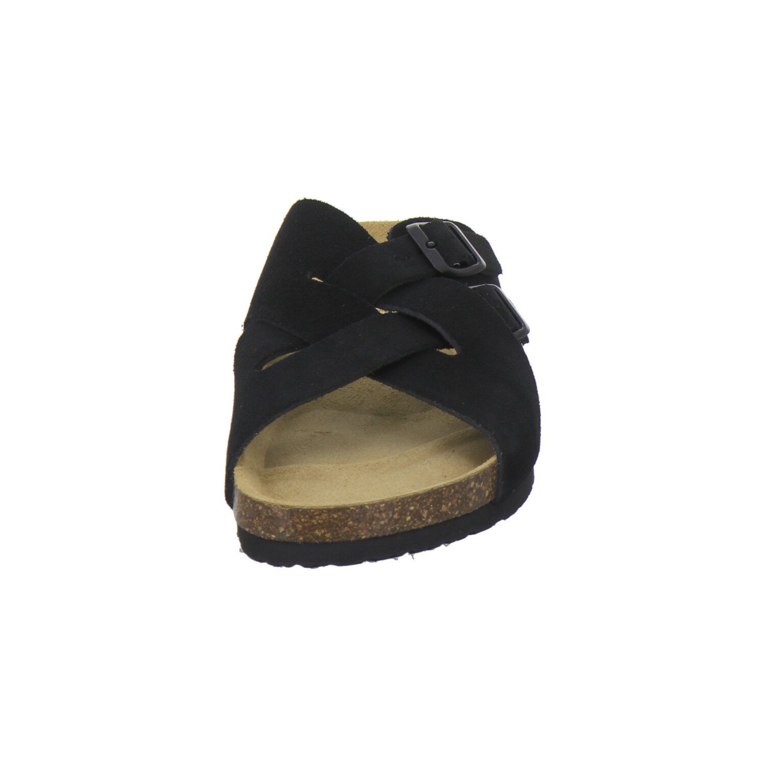 AFS-Schuhe 314297 Kralle Pantolette für Herren mit Fußbett, bequeme Sandalen aus Leder