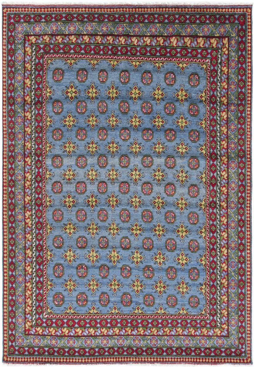 Orientteppich Afghan Akhche 203x293 Handgeknüpfter Orientteppich, Nain Trading, rechteckig, Höhe: 6 mm