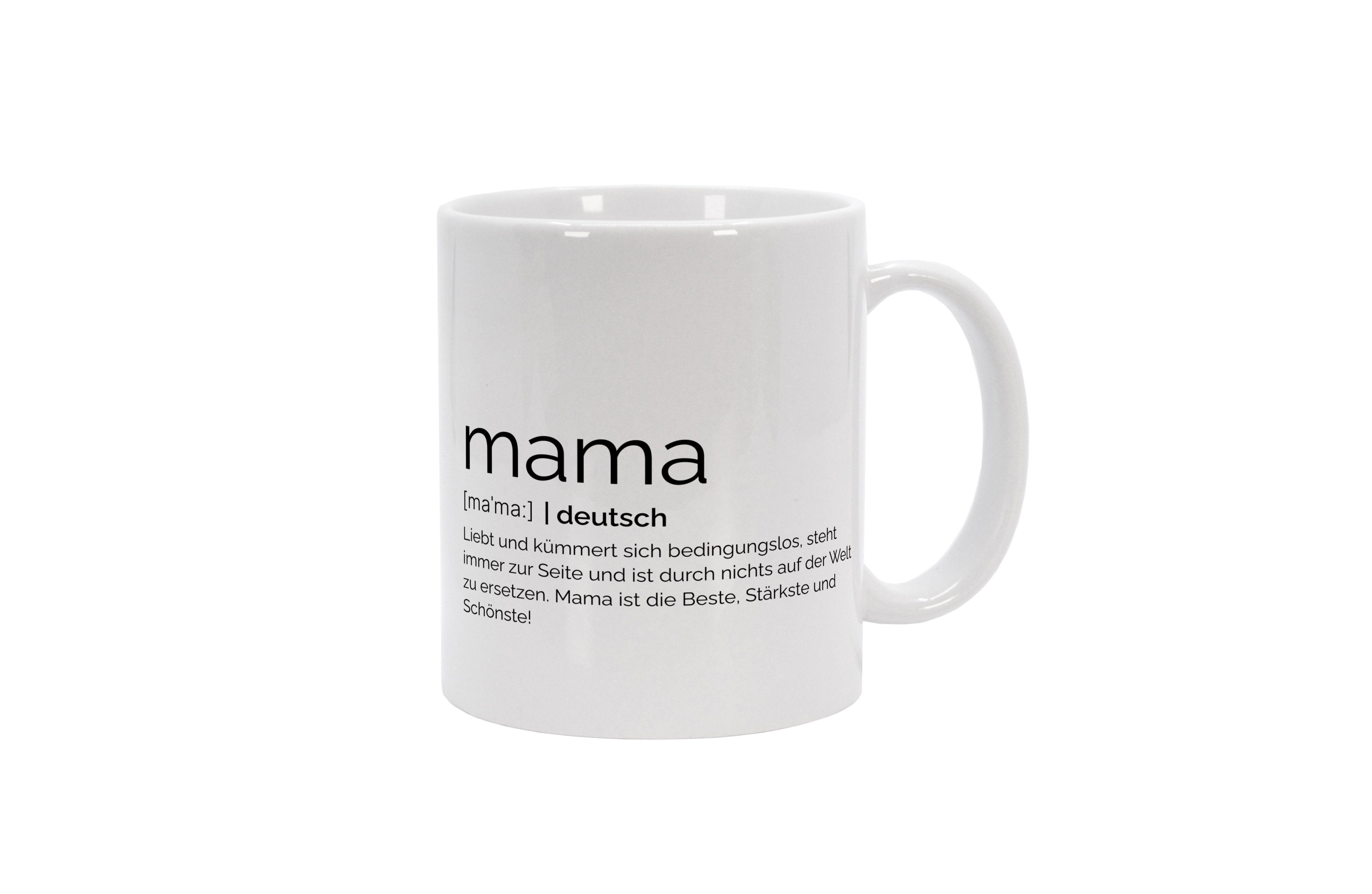 MOTIVISSO Tasse Personalisierbar - Mama