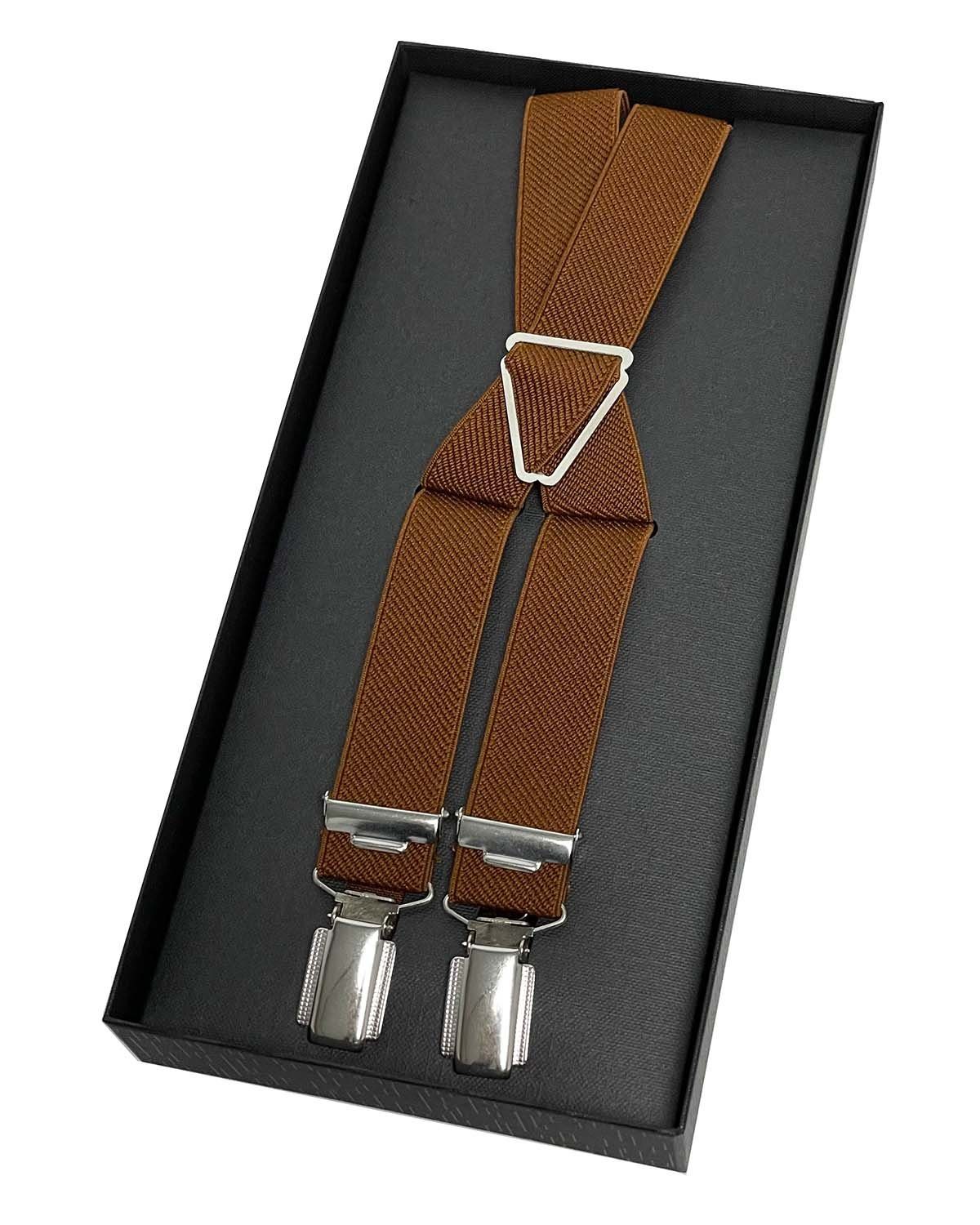 LLOYD Men’s Belts Hosenträger LLOYD-Hosenträger 25 mm unifarben 2-streifig gekre