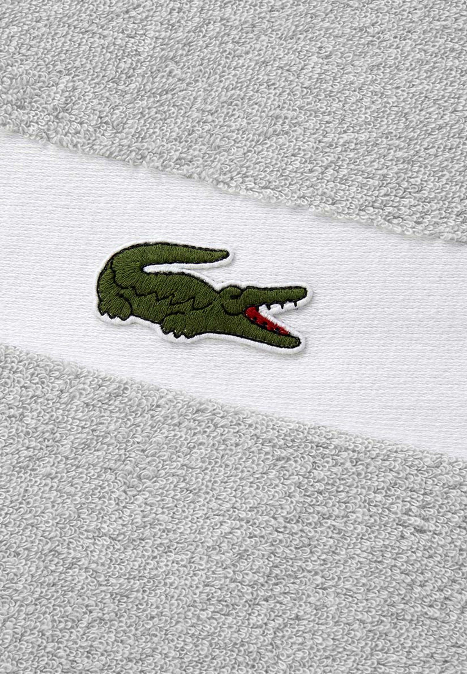 Lacoste Badetuch L 100.0% ARGENT Baumwolle CASUAL