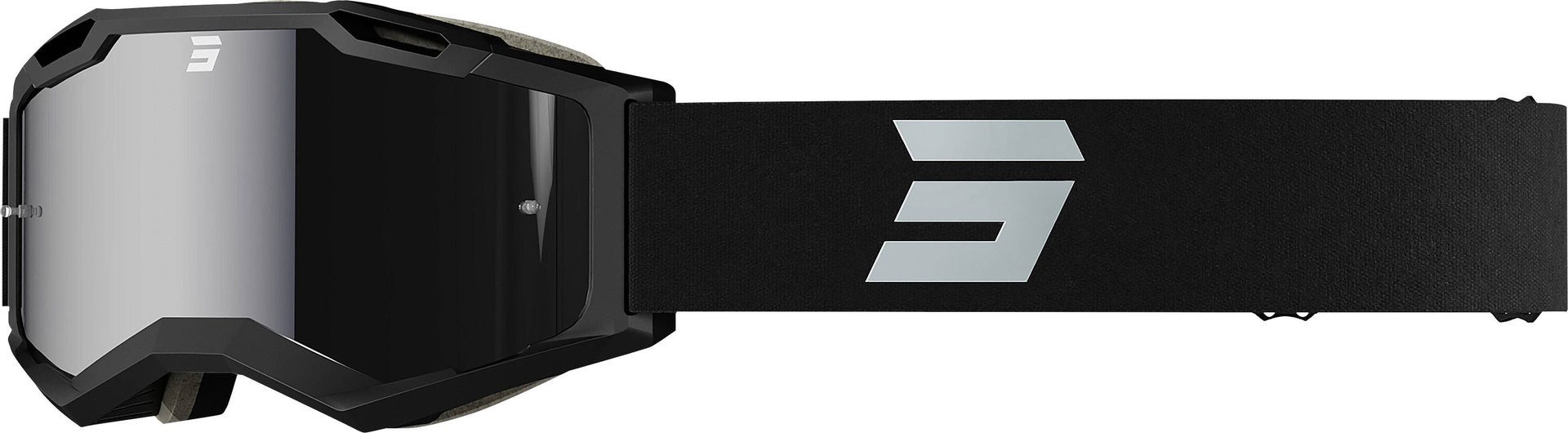 Shot Motorradbrille Iris 2.0 Tech Motocross Brille, Antifog,Mit Band