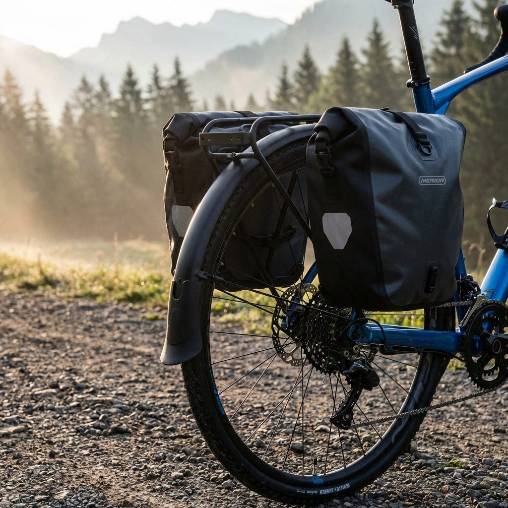 Merida Schutzblech Merida EQ Set SILEX Gepäckträger Schwarz Nachrüstlösung