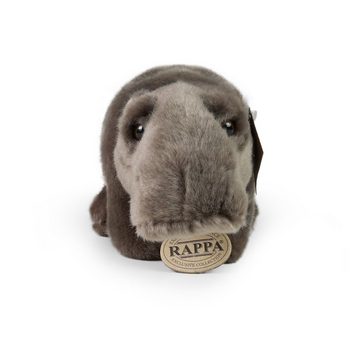 Teddys Rothenburg Kuscheltier Kuscheltier Nilpferd stehend grau 22 cm