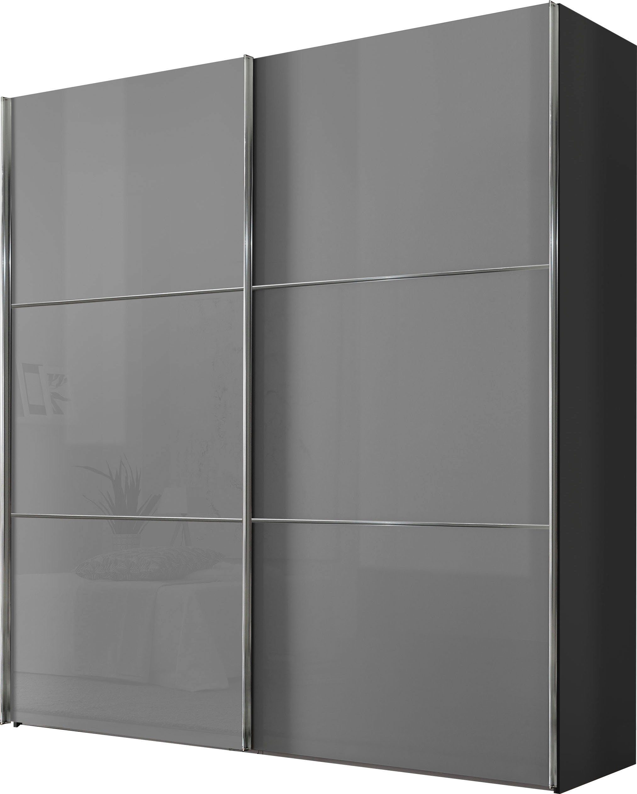 STAUD Schwebetürenschrank Includo Glas, Made in Germany