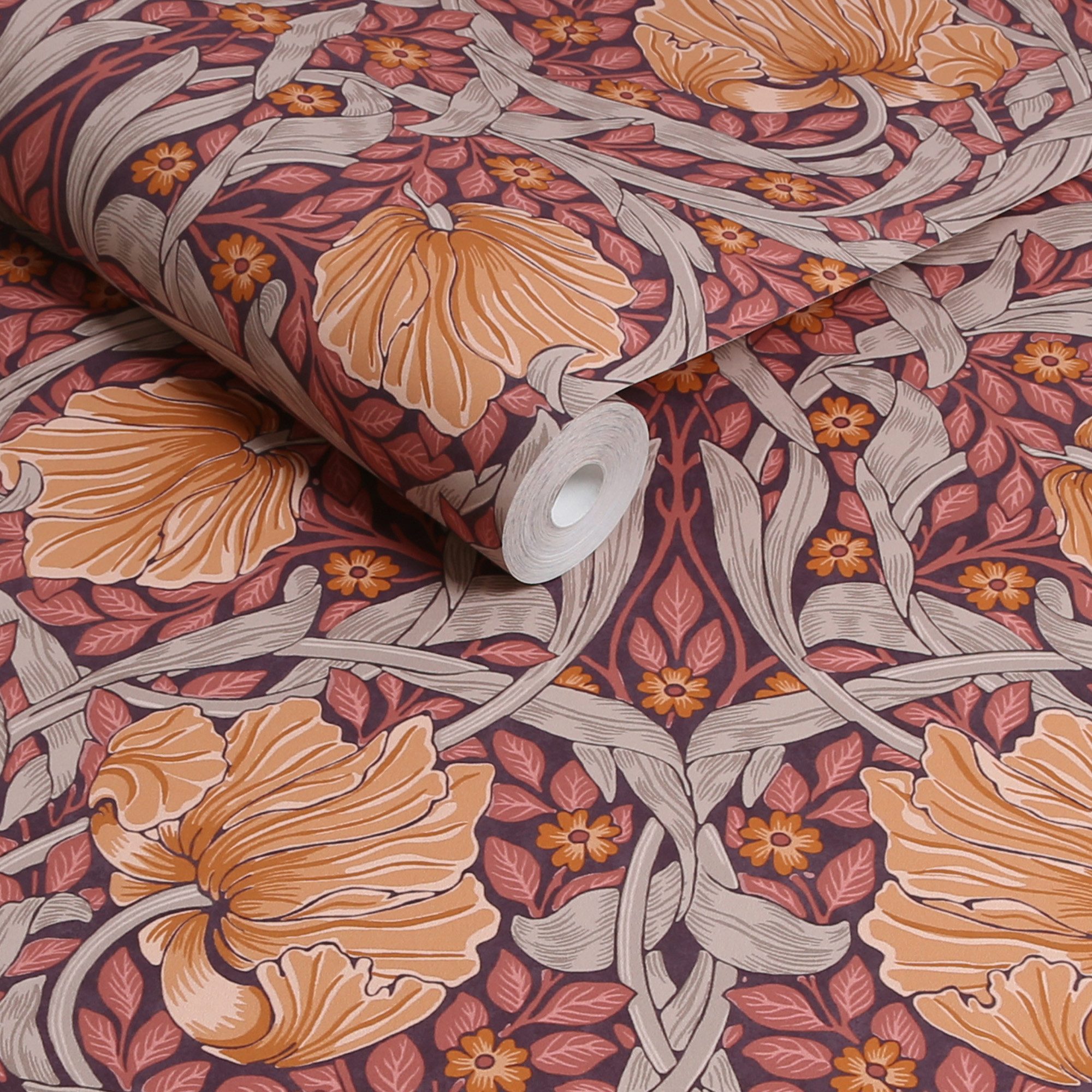 WILLIAM MORRIS AT HOME Vliestapete Pimpernel, texturiert, Retro, (1 St), Design Tapeten