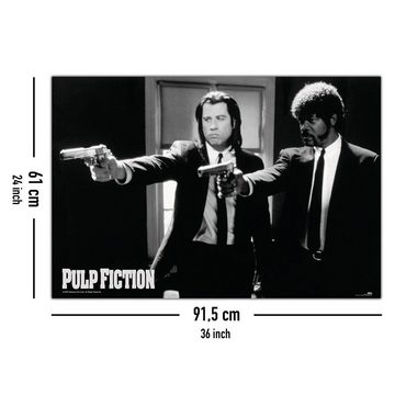 PYRAMID Poster Pulp Fiction Poster Guns 91,5 x 61 cm