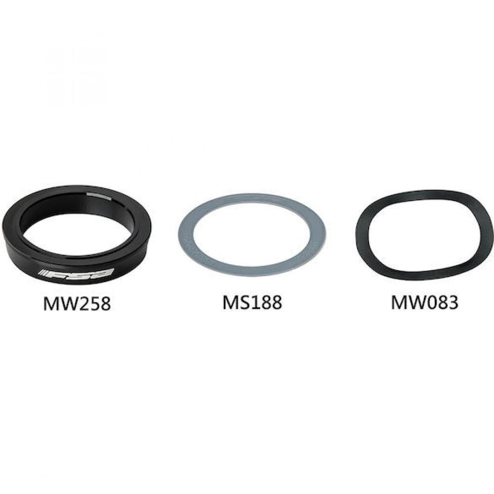 FSA Fahrradkurbel FSA Adapter Innenlager BB386Evo auf BBright 30 mm - optimale Kompatibi