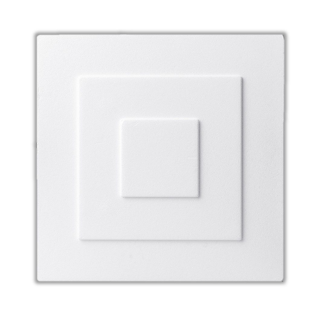 Homestar Decken-Rosette Heike (32 x 32 cm), dekorativ in allen Innebereichen