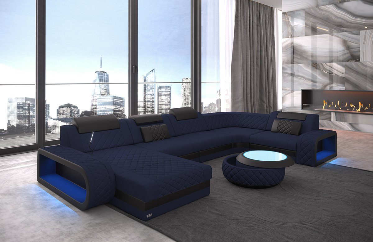 Sofa Dreams Wohnlandschaft Berlin U Form günstig online kaufen