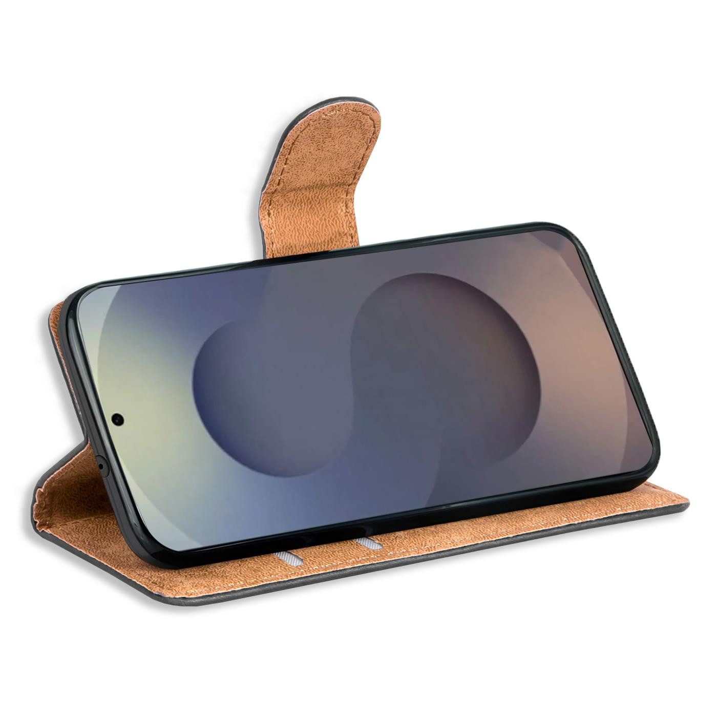 CoolGadget Handyhülle Wallet Klapp Tasche Book Case für Samsung Galaxy S25 Ultra, Hülle Klapphülle Flip Cover Etui Schutzhülle – Bild 4 von 5