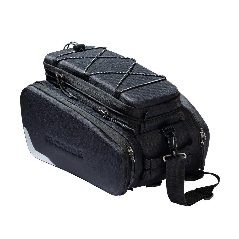 racktime Fahrradtasche ODIN (2tlg), Racktime 1100001 System Fahrradtasche Odin schwarz, mit