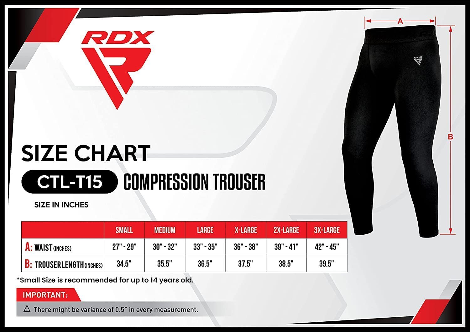 RDX Sports Thermoleggings RDX MMA Kompressionshose, lange Lauflänge, schnel günstig online kaufen