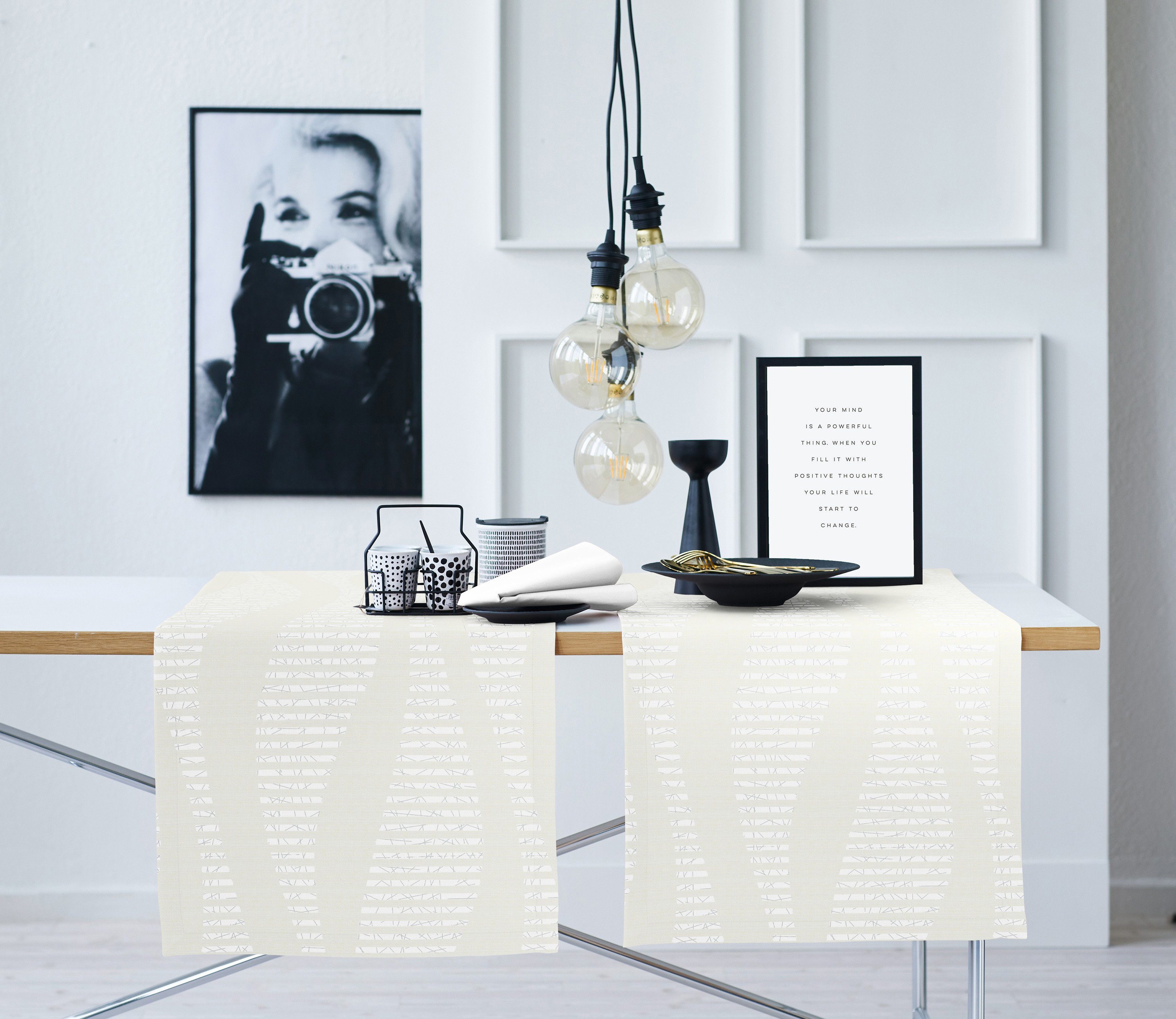 APELT Tischläufer Vinka, LOFT STYLE, Jacquard (1-tlg)