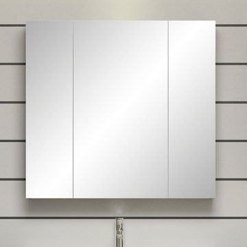 welltime Spiegelschrank Ravenna Breite 80 cm, 2 Korpusfarben
