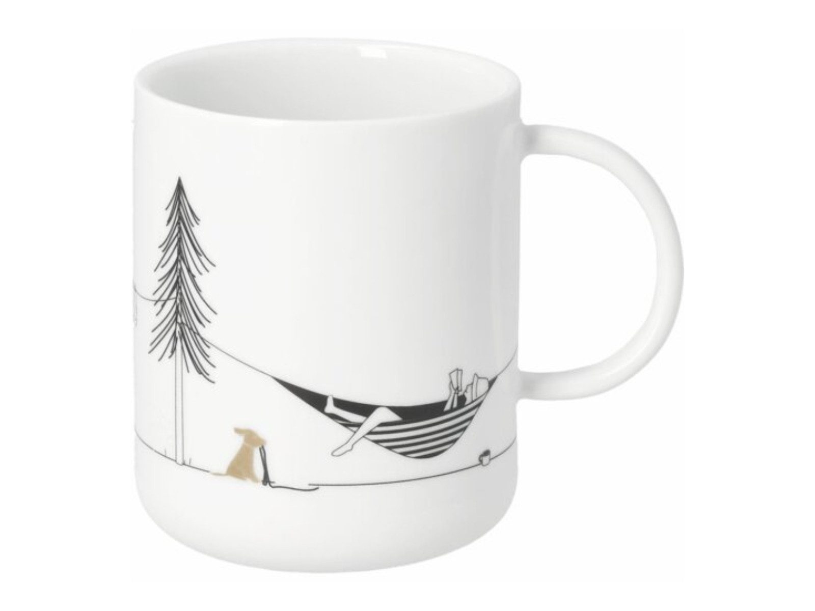 räder design stories Tasse Hobby Geschenktasse Camping weiß 6,8cm, Porzellan