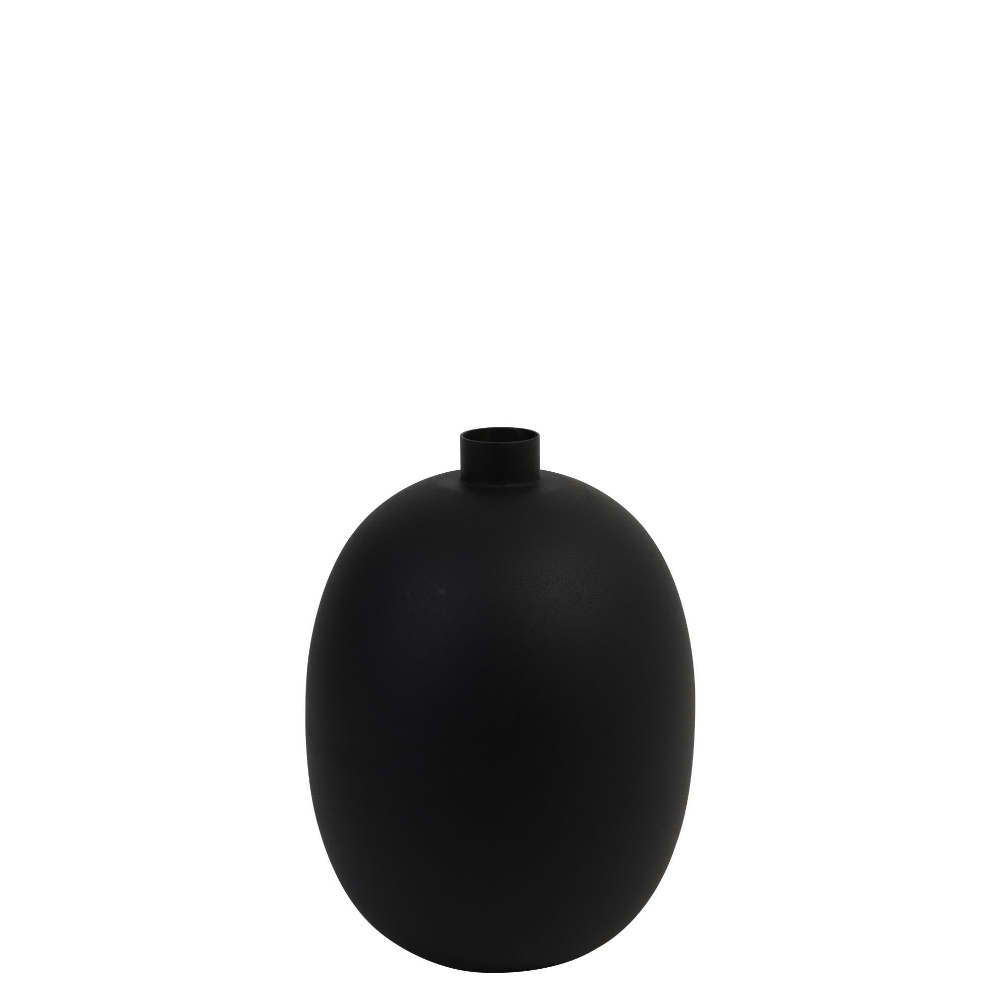 & - Binco - Vase Ø23cm Deko Living Dekovase Schwarz Light