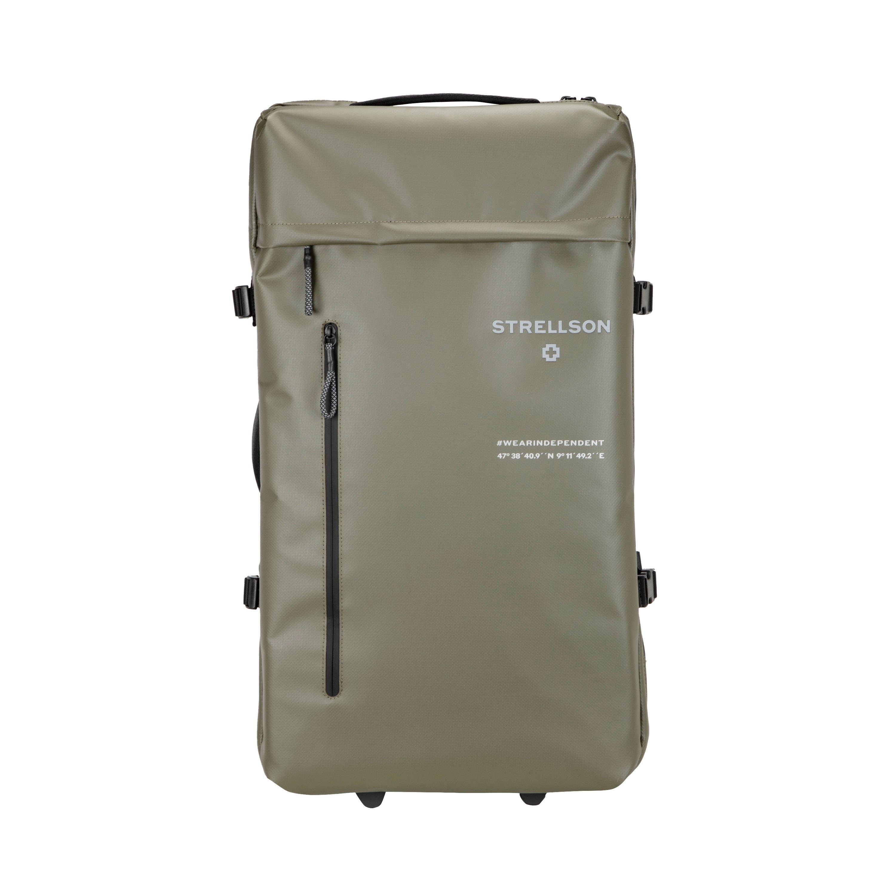 Strellson khaki Business-Trolley, 4 Rollen