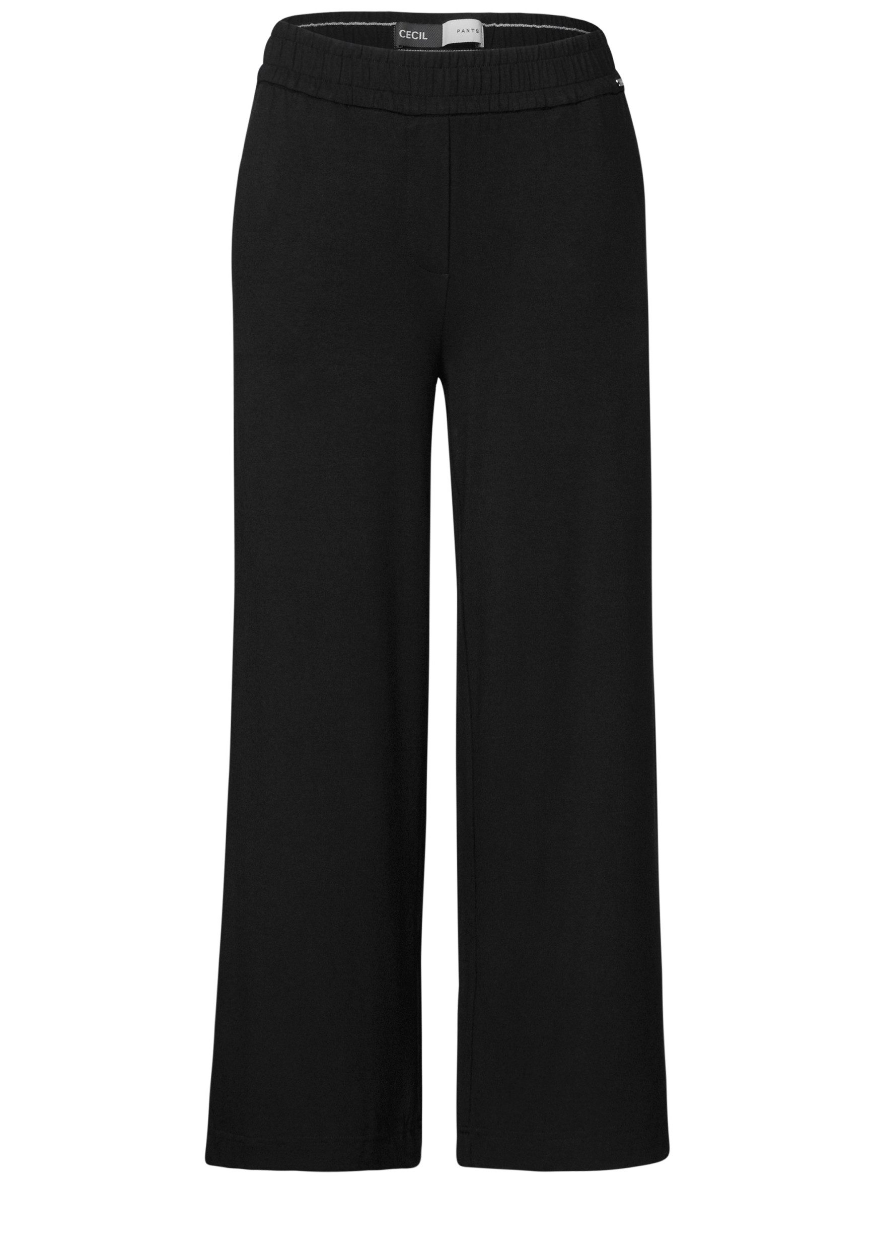 CECIL Chinos NOS Style Neele Jersey Black