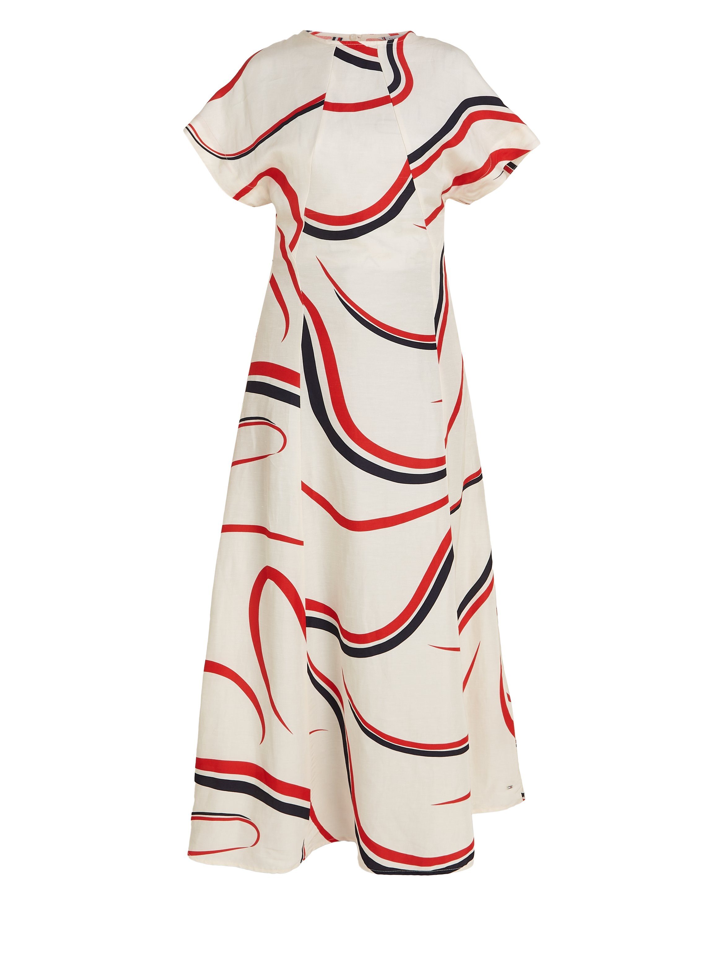 Tommy Hilfiger midi dress RIBBON F&F SS MIDI DRESS with all-over pattern