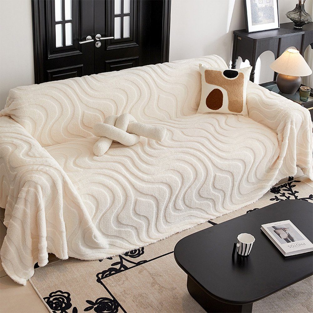 Wohndecke Wohndecke 150x180cm Sofadecke Warme Sofa, FELIXLEO Decke Kuschelige für Bett