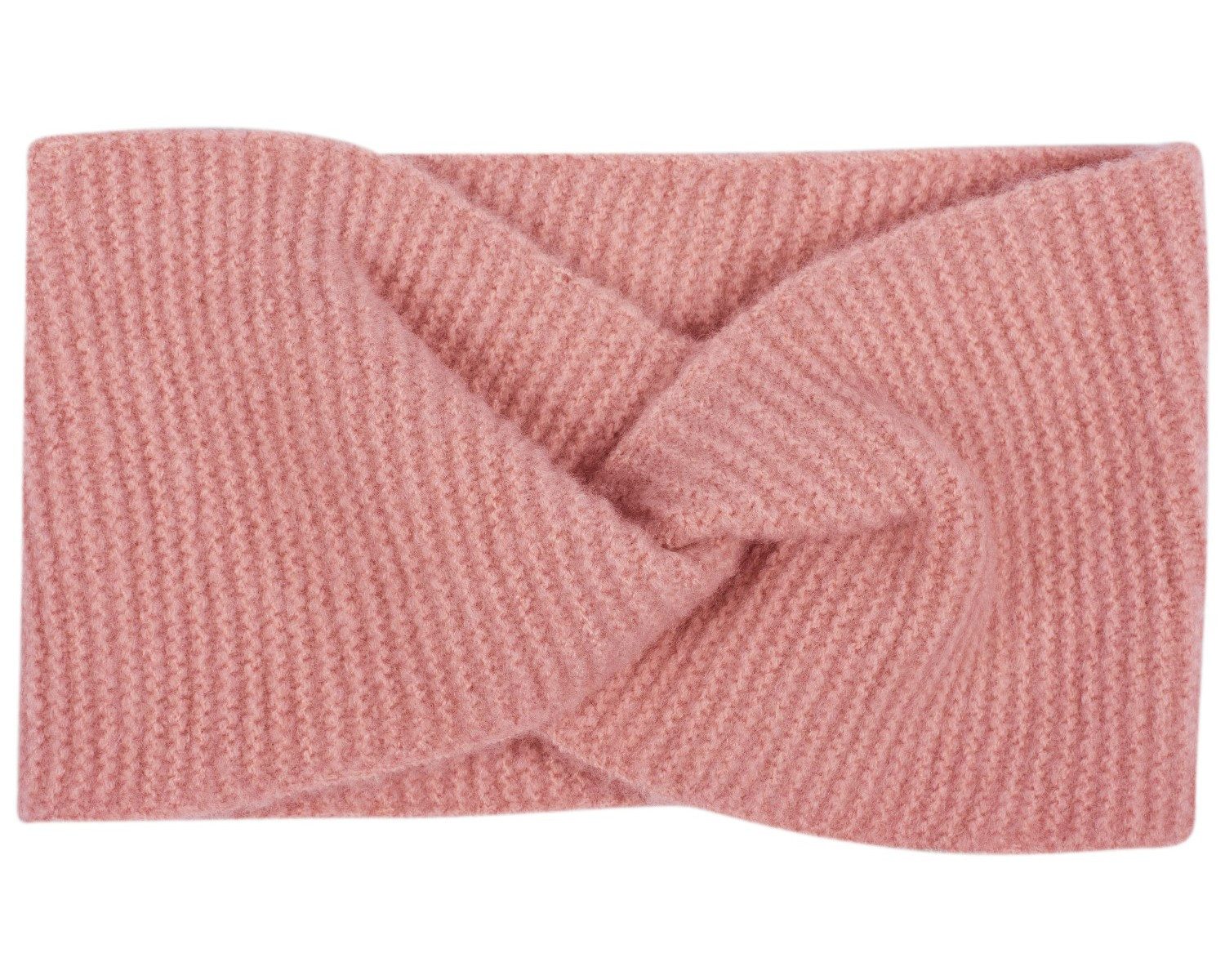 styleBREAKER Stirnband Feinstrick Stirnband Twist Knoten (1-St)