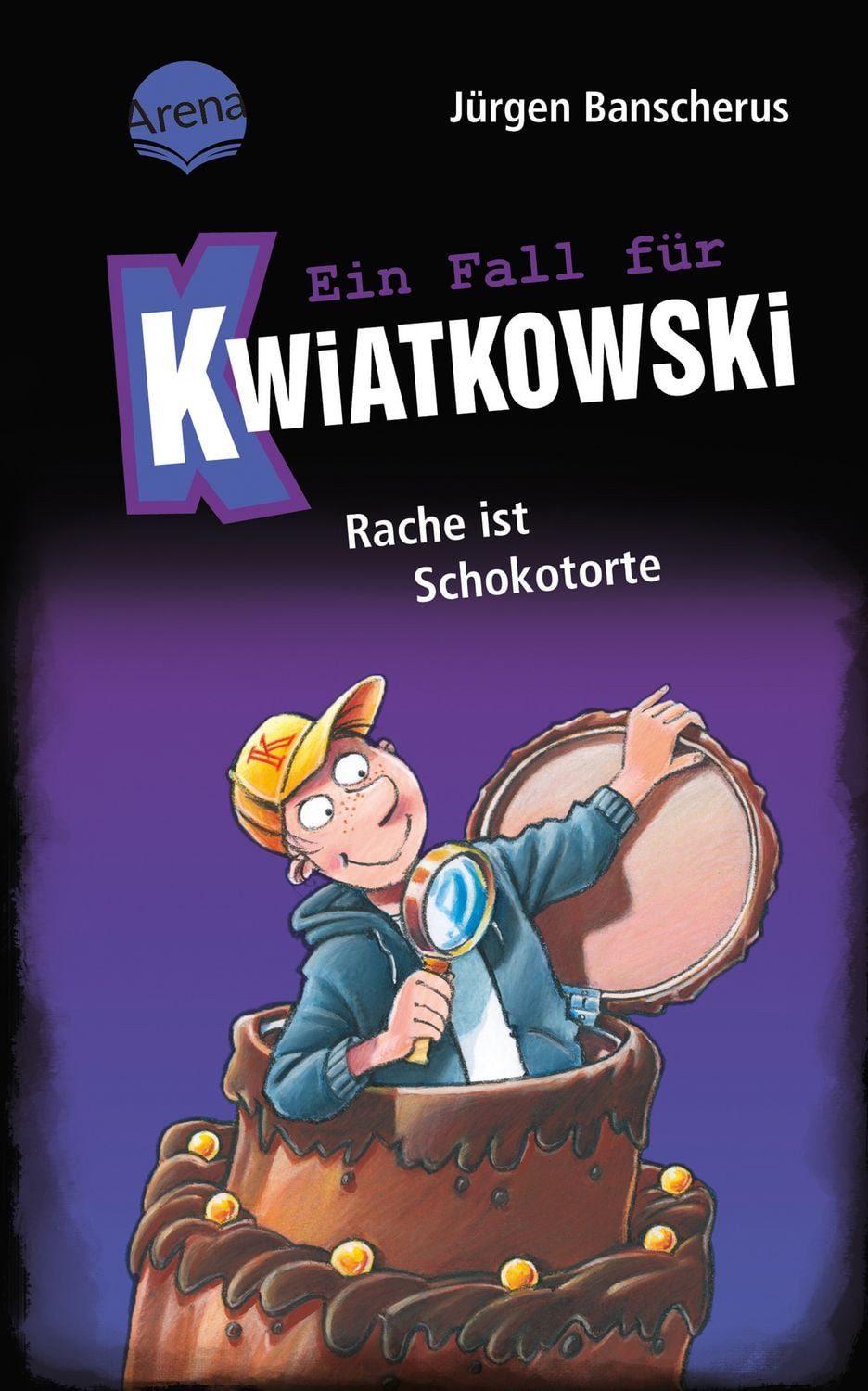 Ein Fall für Kwiatkowski (20). Rache ist Schokotorte / Jürgen Banscherus, Spannende Krimireihe für Kinder ab 7 Jahren mit witzigen Bildern