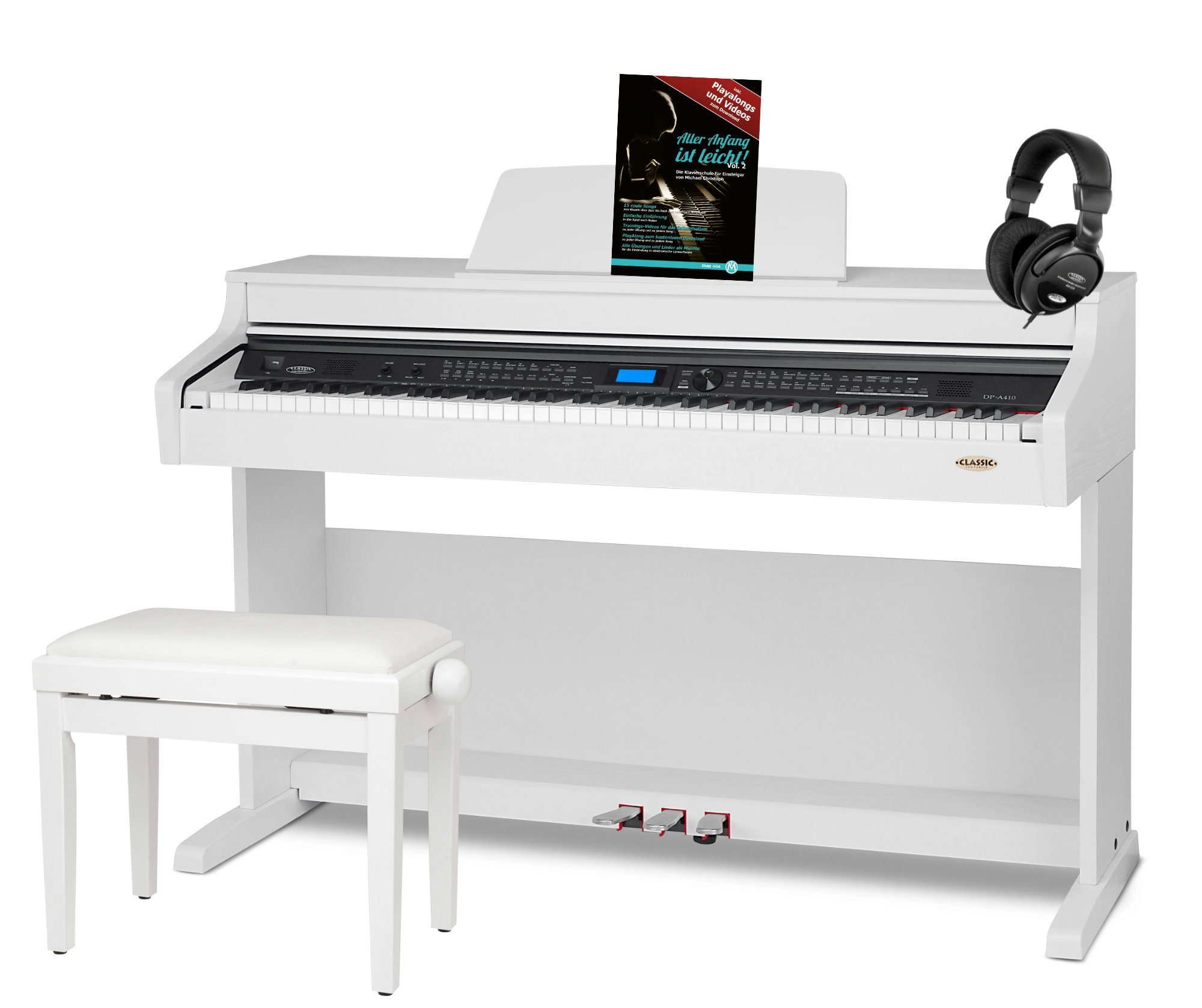 Classic Cantabile Digital Piano »DP-A 410 E-Piano Set inkl. Bank ...
