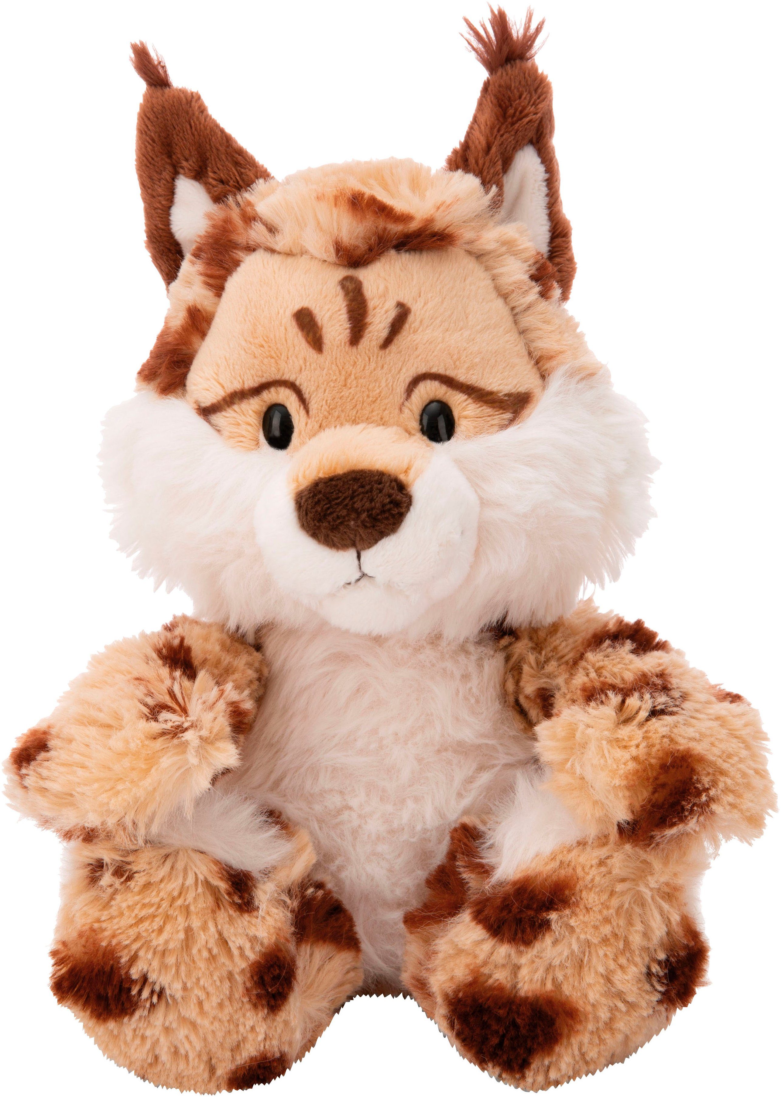 Nici Kuscheltier Wild Friends GREEN, Luchs Lyka, 25 cm schlenkernd