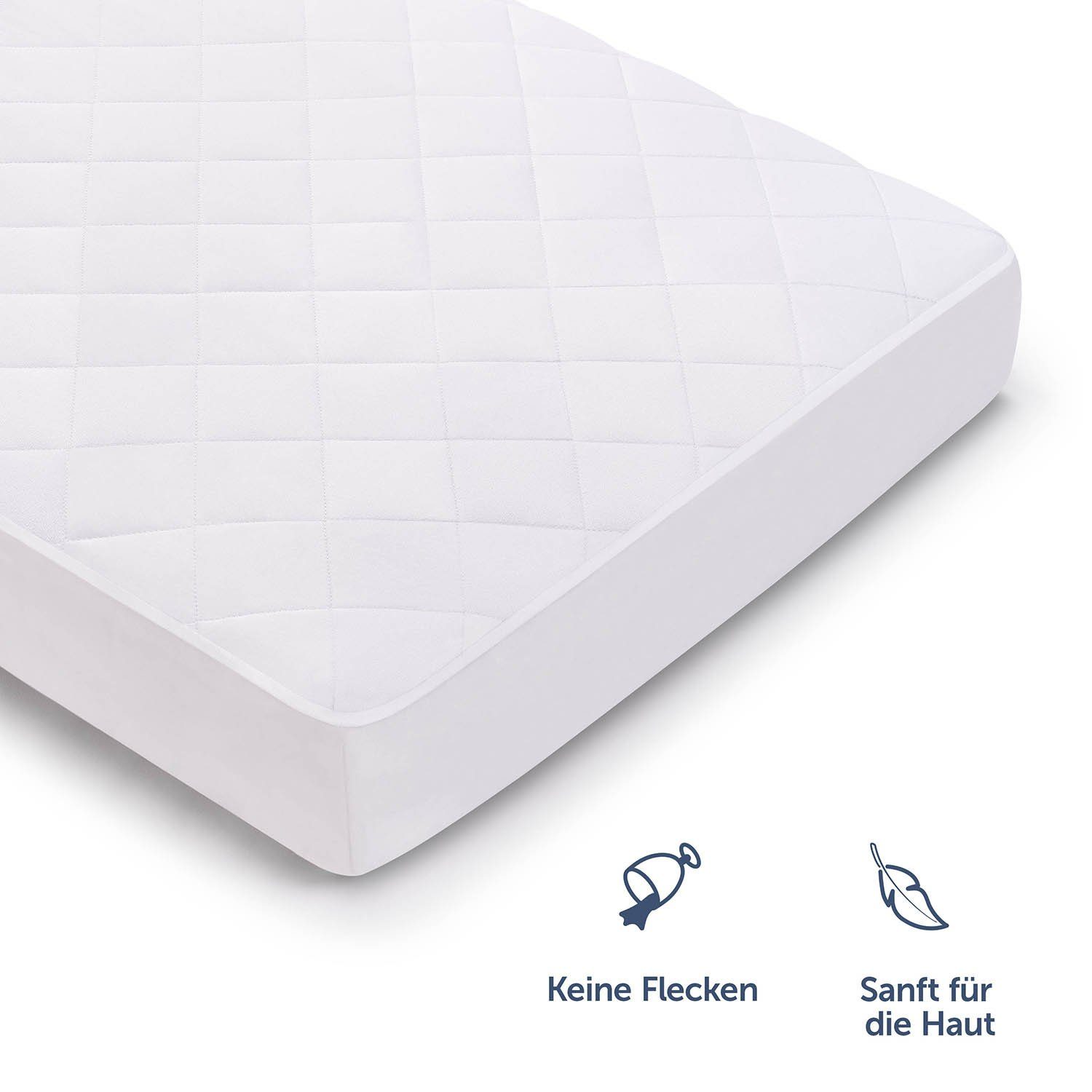 Matratzenschoner Blumtal Luxus Gesteppt – Oeko-TEX günstig online kaufen