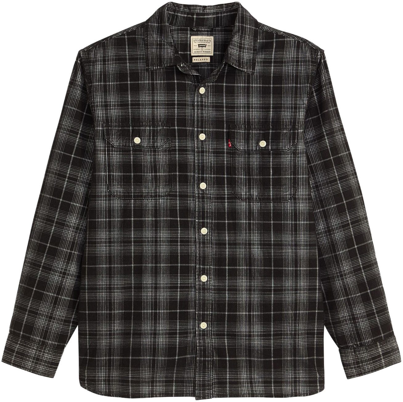HUXLEY PLAID JET BLA