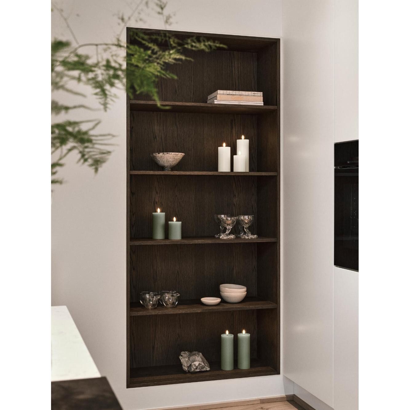ester & erik LED-Kerze LED Blockkerze Ivory (20cm)