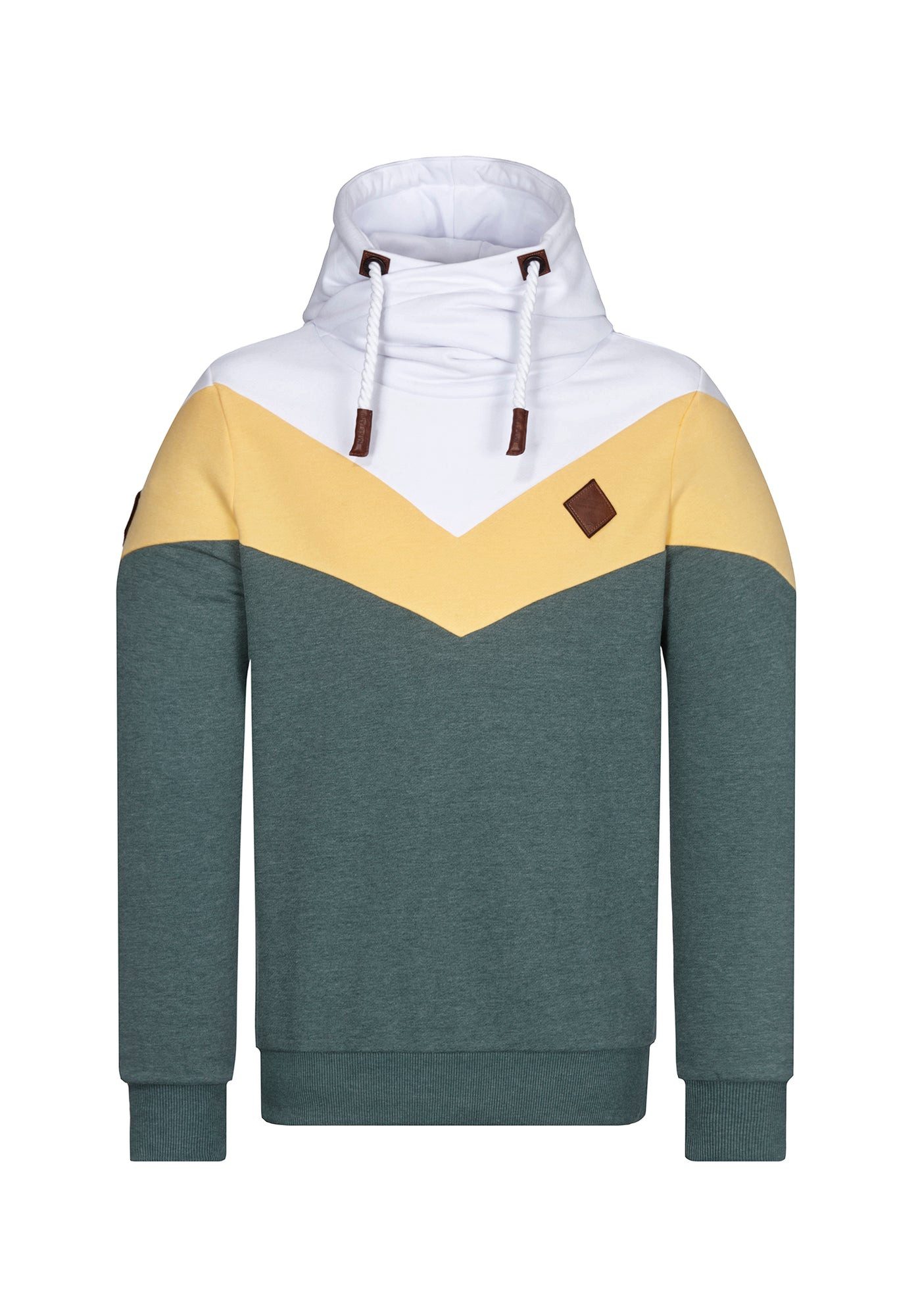 naketano Hoodie Kapuzenpullover Baumwolle, weich, Kapuze, Kängurutasche, Streetwear (Spar-Set, Lieblingsstück) Hoodie, weiche Sweatware, Rippbündchen, Kängurutasche, Loungewear
