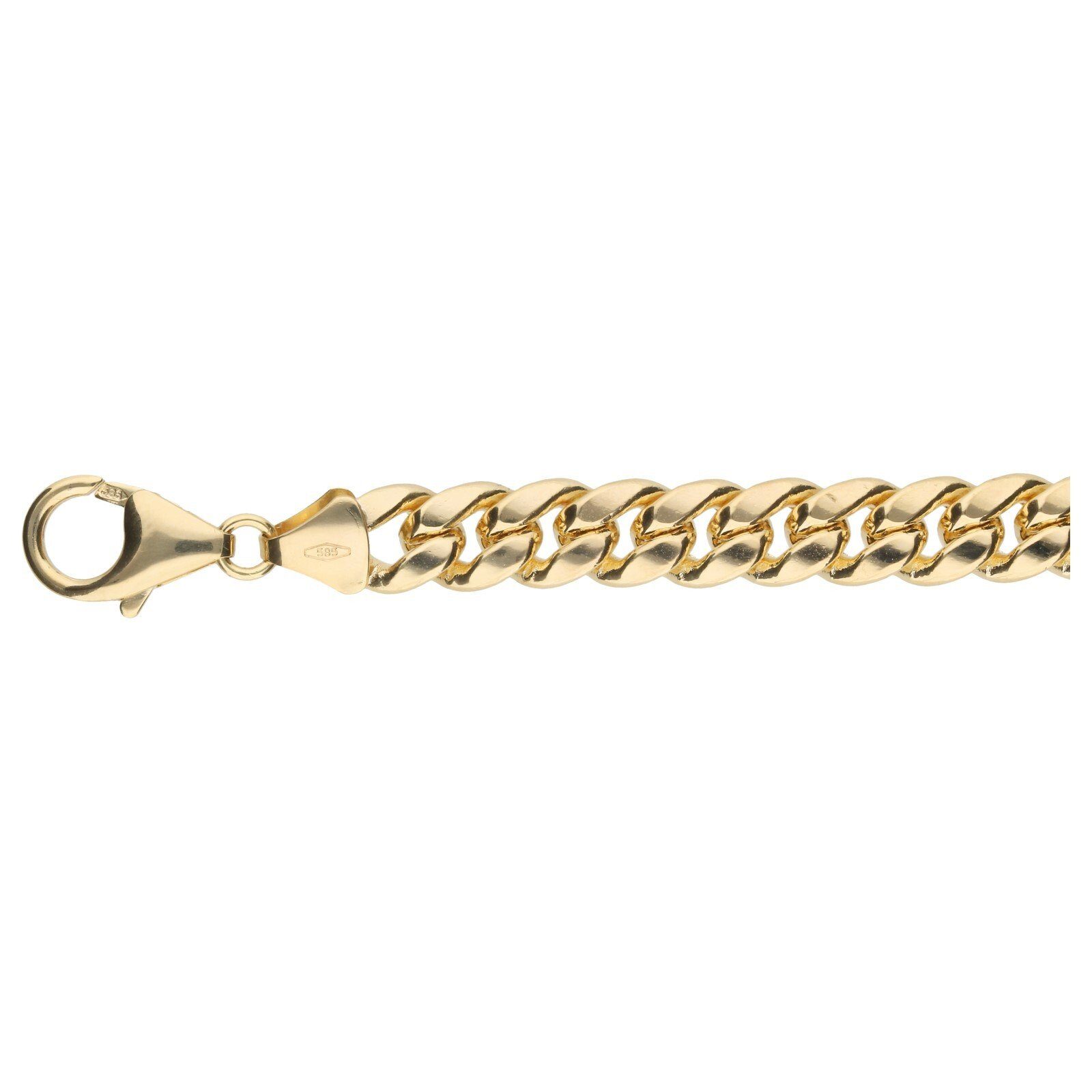 3. Bild von Luigi Merano Armband Panzerkette, Panzerarmband, teilmassiv, Gold 585