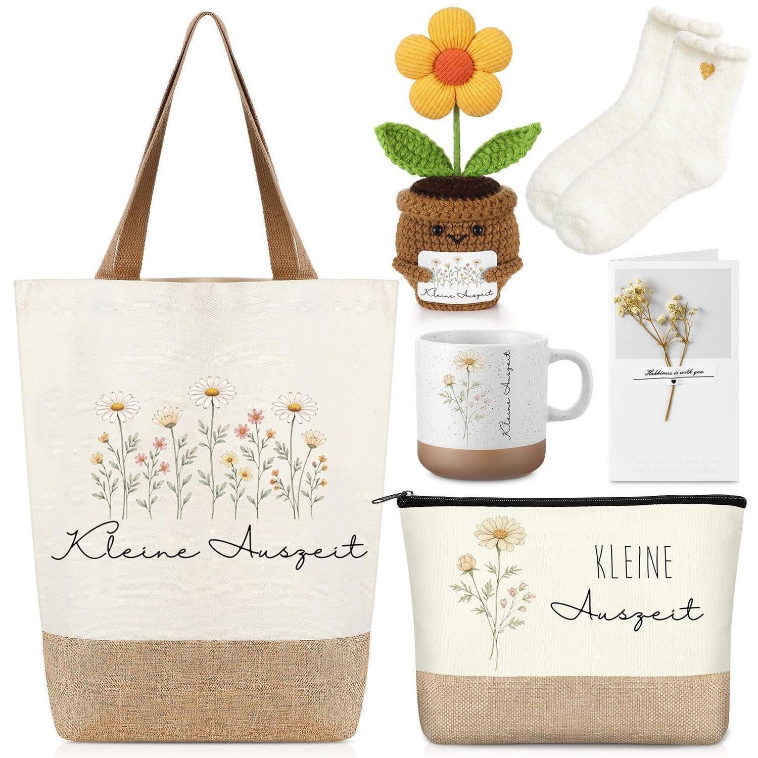 LuxusKollektion Geschenkbox Geschenkset Entspannung 6tlg Kleine Auszeit (1 St)