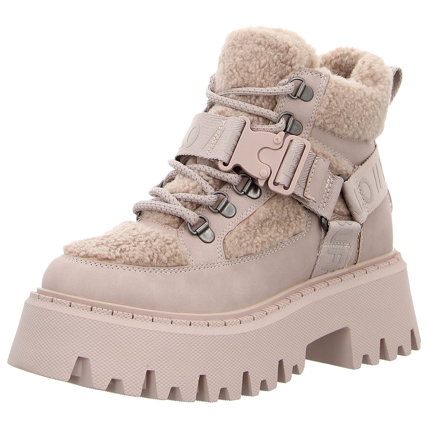 Buffalo Aspen Com Mid Warm Schnürstiefelette