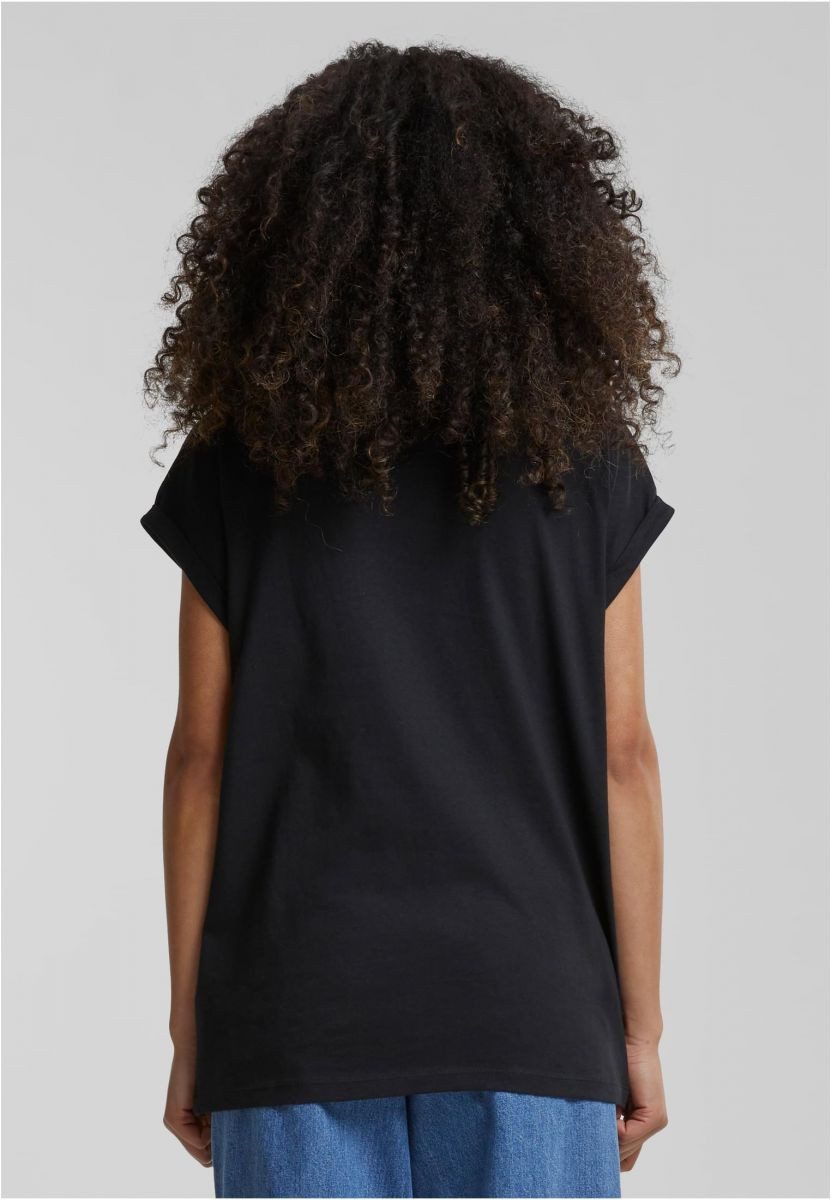 URBAN CLASSICS Rundhalsshirt Ladies Extended Shoulder Tee Damen T-Shirt