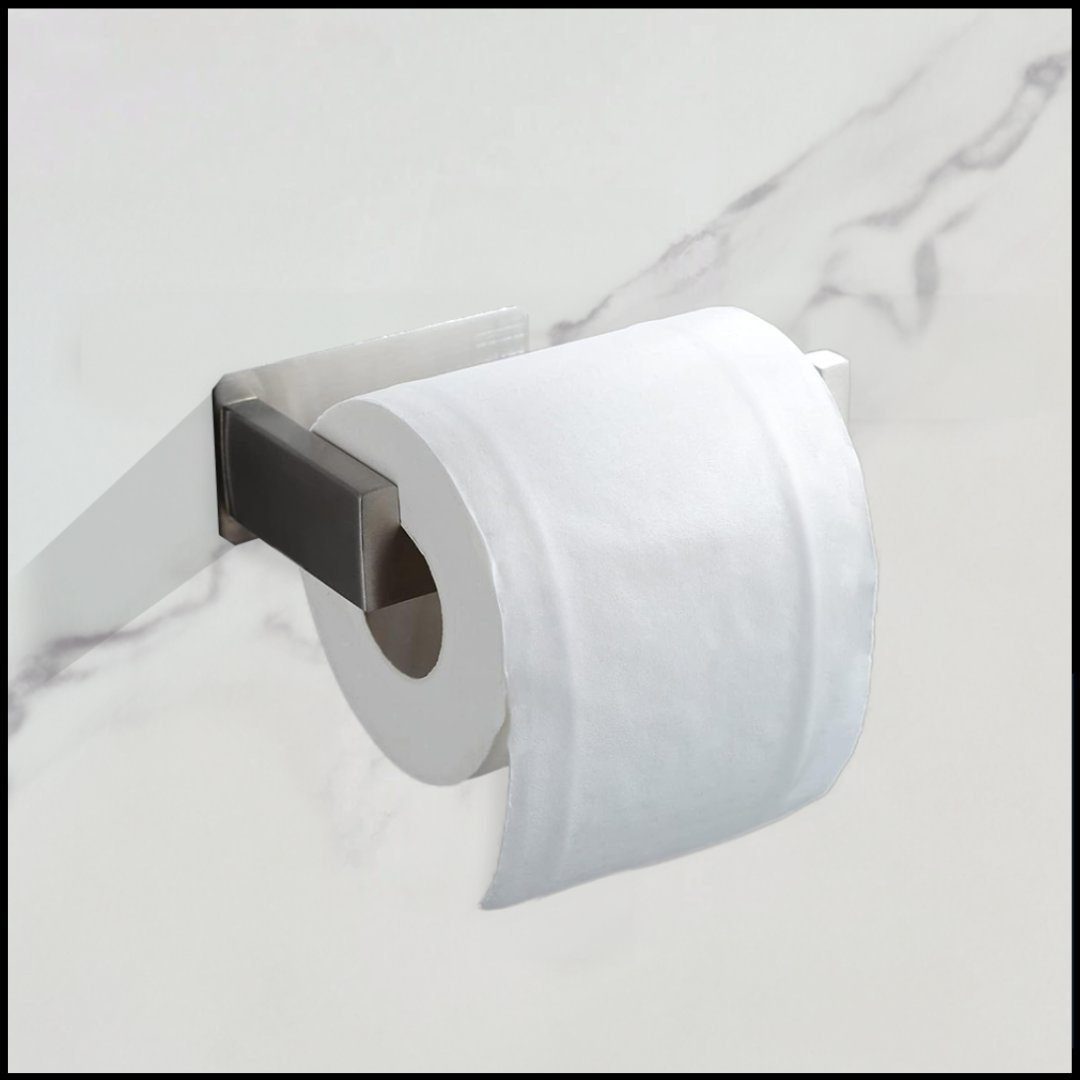 LIVINA HOME Toilettenpapierhalter Klopapierhalter Selbstklebend, WC günstig online kaufen