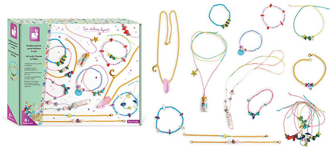 Janod Kreativset Glücksstein-Schmuckstücke