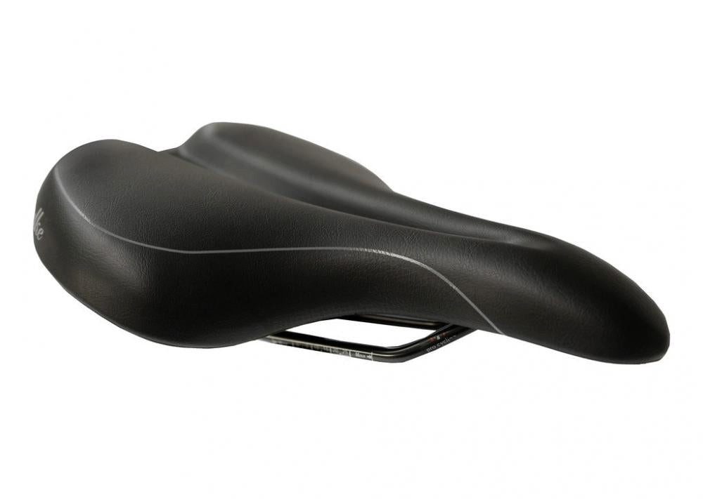 P&P Bequemsattel Fahrradsattel P&P Bequemsattel Engelke 850 schwarz Uni 268x199mm ca. 580g