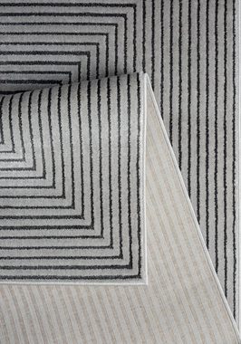 Teppich »Kylian«, Leonique, rechteckig, Höhe: 9 mm, dezenter Glanz, Schrumpf-Garn-Effekt, dichte Qualität, geometrisch