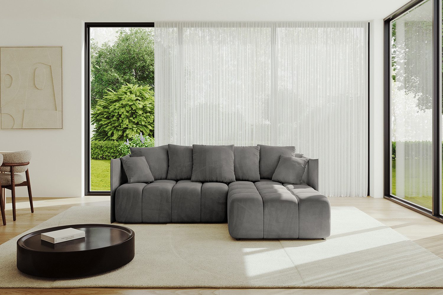 ALTDECOR Ecksofa LONLI-L, Couch mit Schlaffunktion, günstig online kaufen