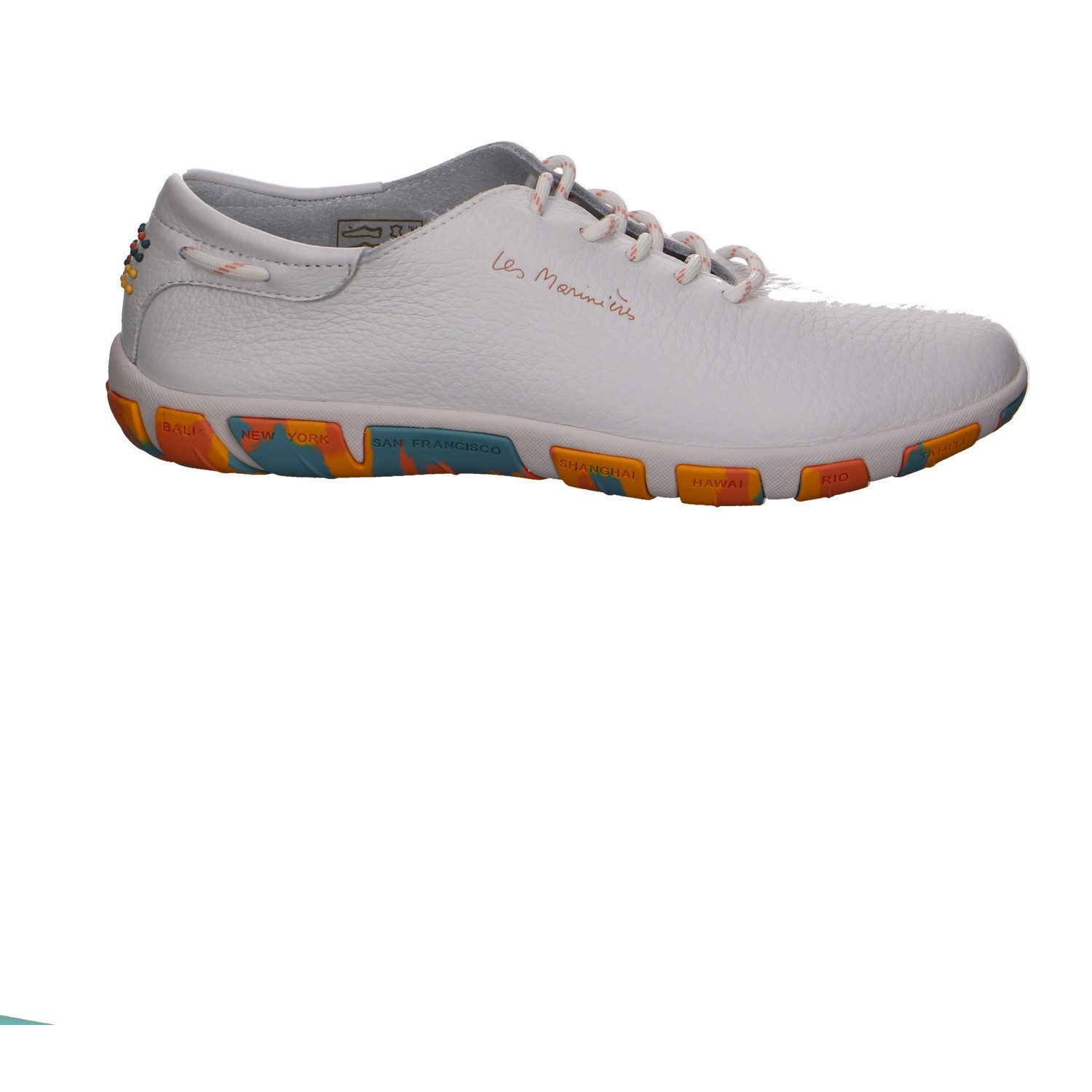 tbs Tamaris Jazaru Leder Schnürschuhe weiss Schnürschuh